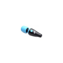 Mini Masážna Palička 10 Funkcií Usb Modrá