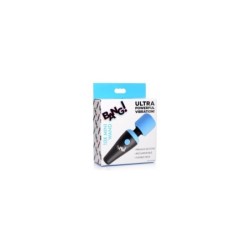 Mini Massageador Wand 10 Funções USB Azul