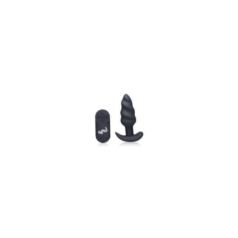 Plug Vibrador Silicona Swill Usb C/ Comandament