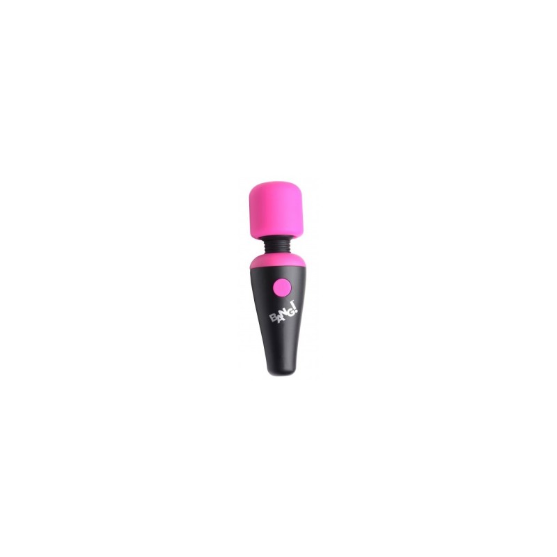 Mini Massageador Wand 10 Funções USB Rosa