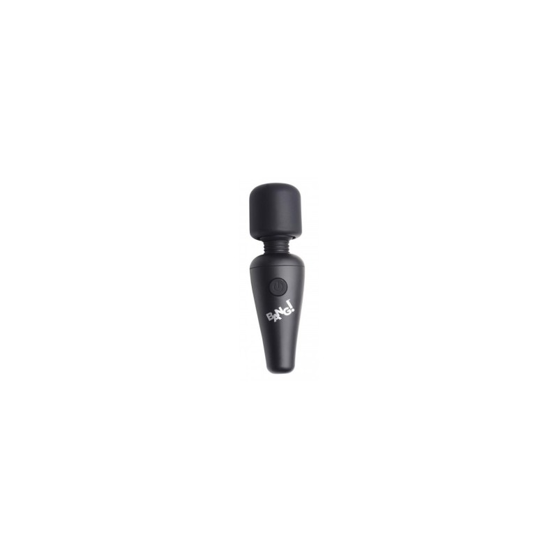 Mini Masážna Palička 10 Funkcií Usb Čierna