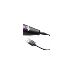 Mini Masažni Wand 10 Funkcij USB Vijolična