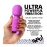 Mini Masseur Baguette Rechargeable Silicone Violet