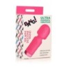 Mini Uppladdningsbar Wand Massager i Silikon Rosa