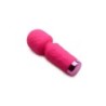 Mini Massage Wand Genopladelig Silikone Pink
