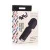 Mini Massaggiatore Wand Ricaricabile Silicone Nero