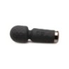 Mini Massaggiatore Wand Ricaricabile Silicone Nero