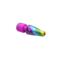 Mini Masażer Wand 10 Funkcji Usb Tęcza