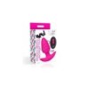 Plug Vibrator & Rotator met Afstandsbediening USB Roze
