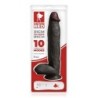 Realistischer Vibrator Schwarz The Power 31 Cm