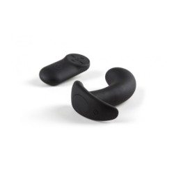 Ergonominen eturauhasvibrattori kaukosäätimellä