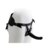 Arreio Com Conjunto Dildos Pretos Tamanhos S / M / L