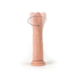 Vibrador e Rotador Realístico R7" 19Cm C/Controle Remoto