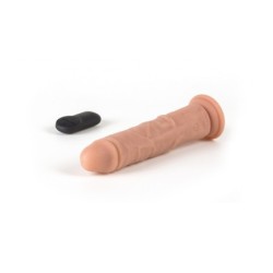 Vibrador e Rotador Realístico R7" 19Cm C/Controle Remoto