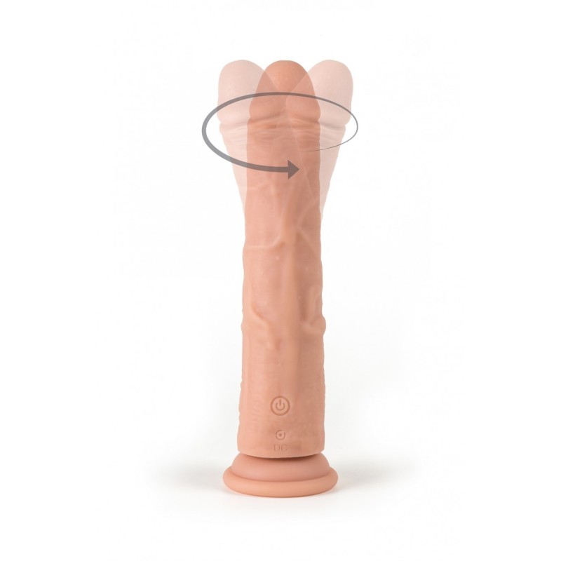 Vibrator i Rotator Realistični R8" 21Cm S/ Daljinskim Upravljačem"