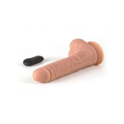 Vibrador e Rotador Realístico R10" 21Cm C/Controle Remoto"