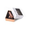 Vibrador Realístico R12 Flesh 14,4Cm C/ Control Remoto
