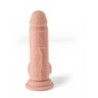 Vibrador Realístico R12 Flesh 14,4Cm C/ Control Remoto