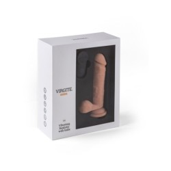 Vibrador Realístico R12 Flesh 14,4Cm C/ Control Remoto