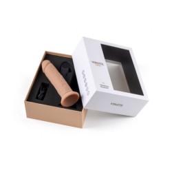 Realistisk Vibrator R15" Flesh 16,5Cm M/ Fjernbetjening"