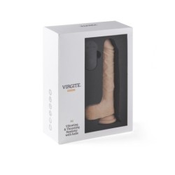 Vibrador Sobe e Desce Realístico R13" 20Cm C/Controle Remoto