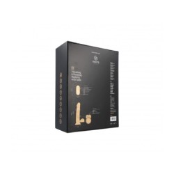 Ρεαλιστικός Δονητής & Περιστροφέας R9 Black 19Cm Με Τηλεχειριστήριο