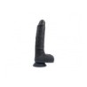 Ρεαλιστικός Δονητής & Περιστροφέας R9 Black 19Cm Με Τηλεχειριστήριο