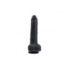 Realistični Vibrator & Rotator R9 Crni 19Cm s Daljinskim Upravljačem