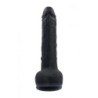 Realistični Vibrator & Rotator R10 Crni 21Cm s Daljinskim Upravljačem