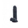 Realistiškas Vibratorius R12 Black 14,4Cm Su Nuotoliniu Valdymu