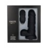 Vibrador Realista R12 Preto 14,4Cm C/ Controlo Remoto