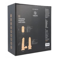 Vibrador Realista R12 Preto 14,4Cm C/ Controlo Remoto