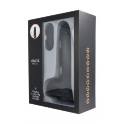 Vibromasseur réaliste Up & Down R13" Noir 20Cm avec télécommande