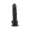 Doble Capa Realista 20Cm Amb Testicles R23 Negre