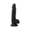 Dupla Camada Realista Com Bolas 20Cm R28 Preto