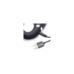 Arreio Duplo Silicone Usb C/ Comando Preto