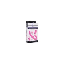 Arreio Duplo C/ Comando E Pulsatório Ponto G Usb Rosa