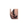Harnais Double Vibration Silicone Slim Rider Noir