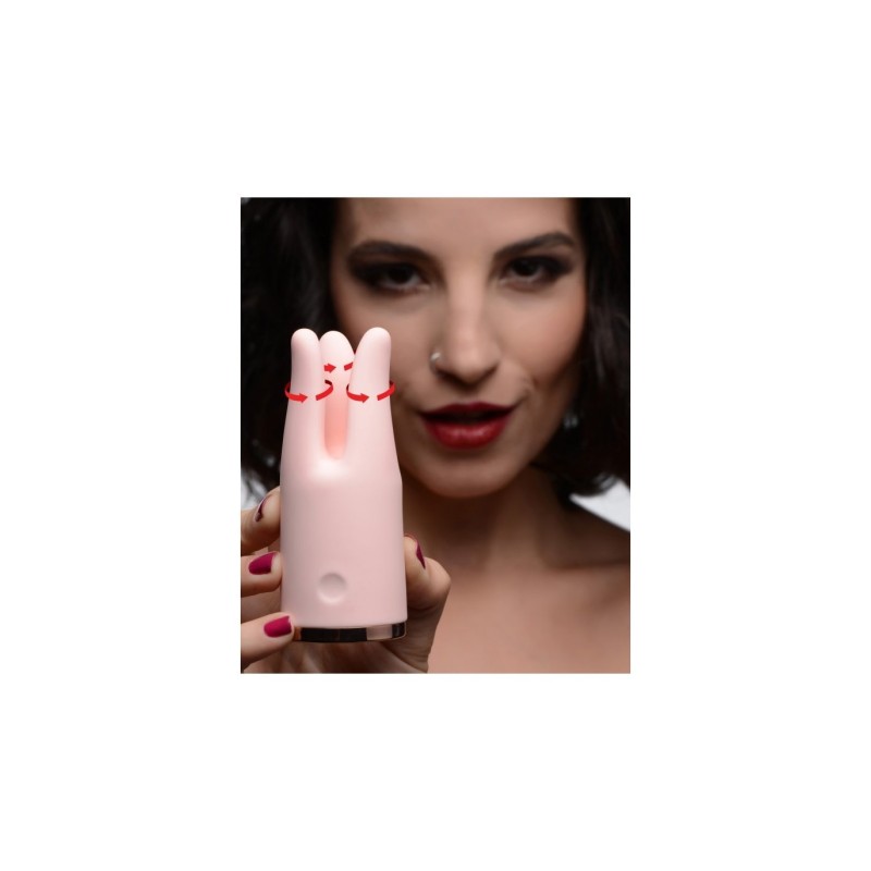 Klitoriskiihottimen pyöritin Twirl Usb Pinkki