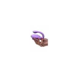 Vibrador Duplo Com Pulsatório Usb C/ Controlo Remoto Lilás