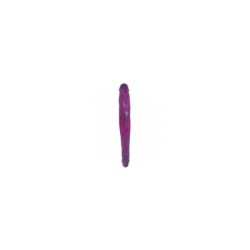 Dubbel Dildo Slim Stick 33 Cm Lila
