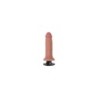 Penis Vibrator Bareskin 15'25 Cm X 5Cm C/ Ventuză
