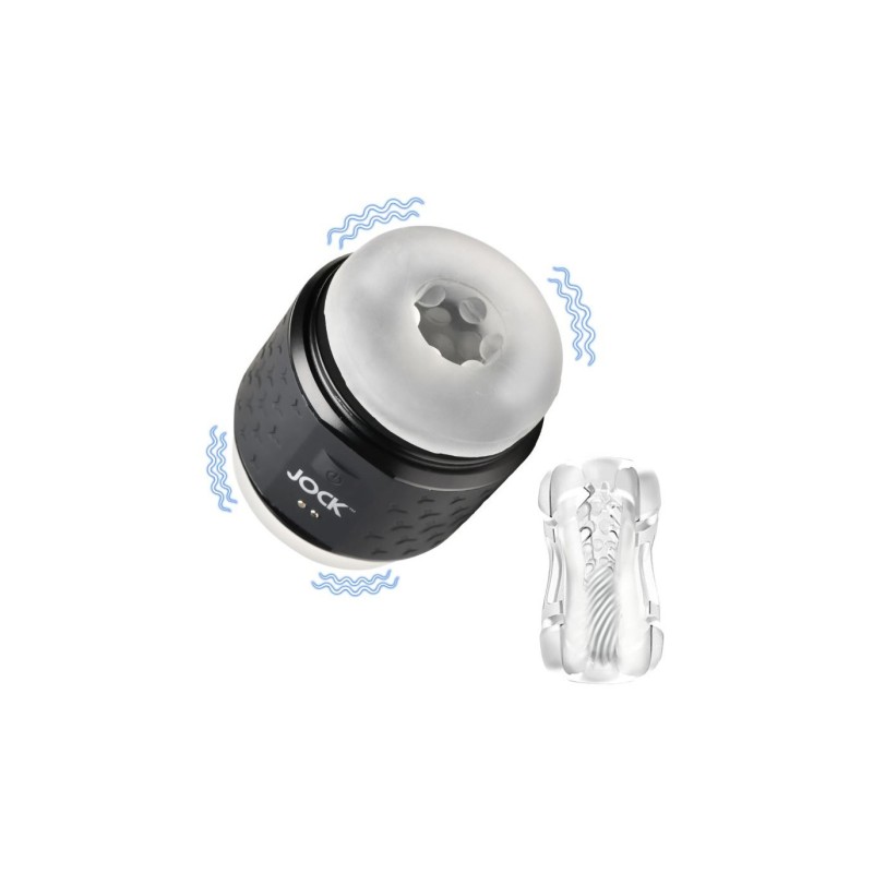 Dubbele Vibrerende Masturbator Usb