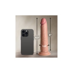Dildo Silicon Jock Real Skin 21'60 Cm