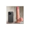 Silikondildo Jock Real Skin 20,32 cm mit Ball
