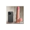 Dildo Silicone Jock Real Skin 22'86 Cm C/ Ball