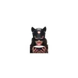 Svart Kitty Katt Mask