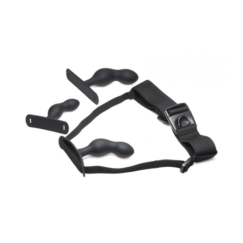 Prostatamassageplugg Silikon M/ Sele