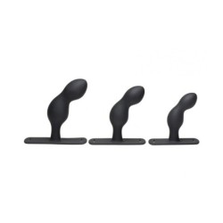 Plug prostatique en silicone avec harnais