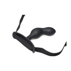 Plug prostatique en silicone avec harnais